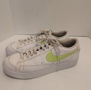 Nike Blazer Low Platform Women's Sz. 9.5 Lemon Twist Retro